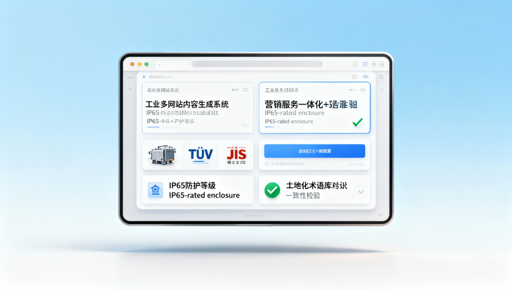Le contenu généré par le créateur de sites IA de EasyBiz peut-il remplacer le travail humain ? Test pratique de la précision des descriptions de produits bilingues chinois-anglais, de la cohérence des paramètres techniques et de l’adaptation des expressions localisées Le contenu généré par le créateur de sites IA de EasyBiz peut-il remplacer le travail humain ? Test pratique de la précision des descriptions de produits bilingues chinois-anglais, de la cohérence des paramètres techniques et de l’adaptation des expressions localisées