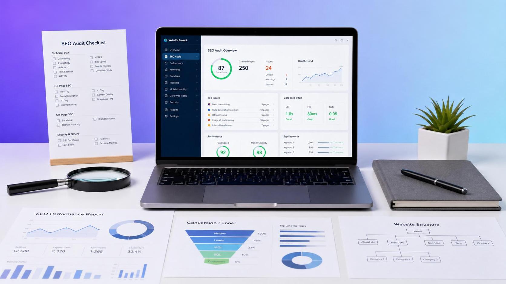 Que comprend la liste de contrôle SEO ? Aperçu des points essentiels à vérifier avant la mise en ligne d’un site Que comprend la liste de contrôle SEO ? Aperçu des points essentiels à vérifier avant la mise en ligne d’un site