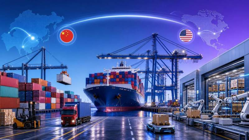 Les importations américaines depuis la Chine en mai ont augmenté les températures, le retard à l'arrivée au port de Long Beach a été réduit à 2,2 jours