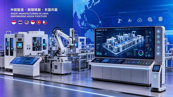 泰国工博会开幕,中国智造聚焦AI产线可视化 Ouverture de la foire industrielle de Thaïlande, visualisation de la ligne de production intelligente chinoise axée sur l'IA