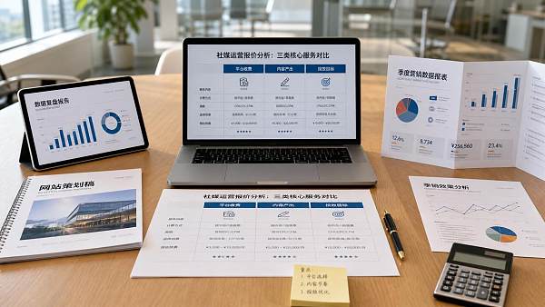 社媒运营报价一般怎么收?按平台、内容量还是投放目标计费 Comment les tarifs de gestion des réseaux sociaux sont-ils généralement facturés ? Par plateforme, volume de contenu ou objectifs de diffusion publicitaire
