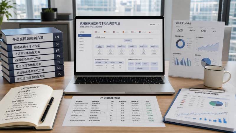 Comment mettre en place une stratégie SEO localisée pour le commerce extérieur en Europe ? Analyse des sites par pays, du multilingue et des stratégies de backlinks