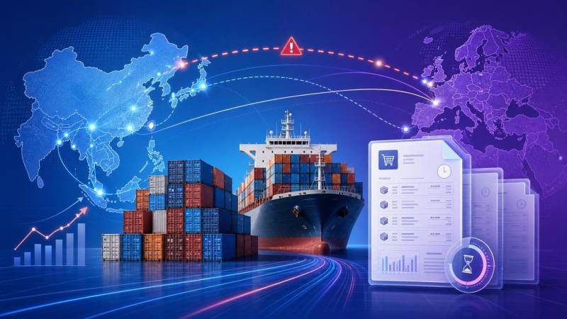 Augmentation des frais d’expédition vers l’Europe allongeant le cycle de conversion des demandes en Europe