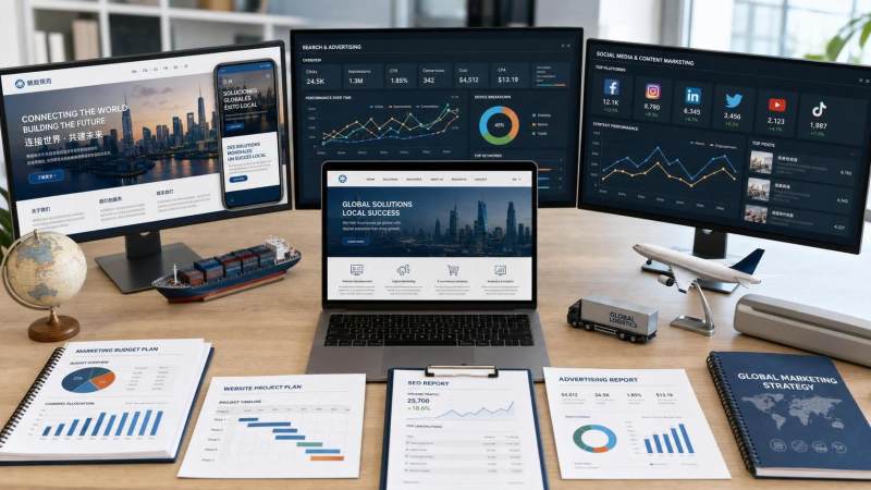 Comment réaliser le marketing numérique international ? Analyse de l’intégration des canaux, de l’allocation budgétaire et des étapes de mise en œuvre