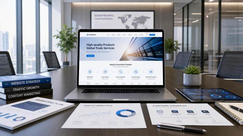 Le site web de marketing numérique convient-il aux entreprises de commerce extérieur ? Voyez s’il prend en charge le parcours d’acquisition de clients et la capacité de reprise du contenu.