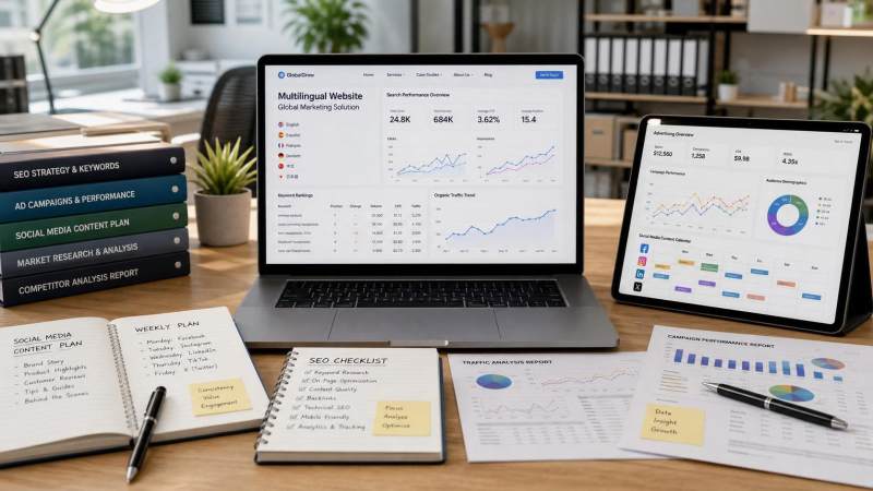 Comment démarrer la promotion d’un site indépendant à l’étranger ? La méthode combinée SEO, publicité et réseaux sociaux