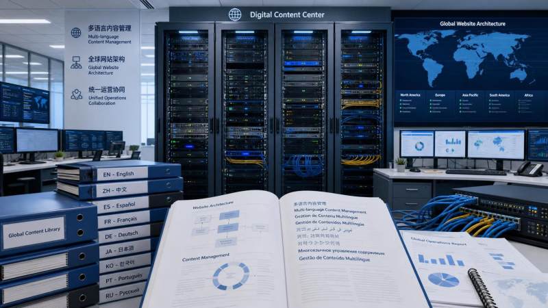 Comment structurer un site web mondial avec une gestion de contenu multilingue