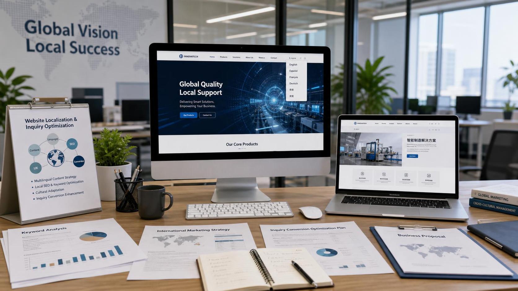 Avant d’internationaliser sa marque, quelles pages du site faut-il d’abord localiser ?
