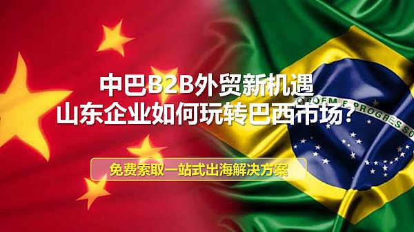 Nuevas oportunidades para el comercio exterior B2B entre China y Brasil: ¿Cómo pueden las empresas de Shandong aprovechar el mercado brasileño?