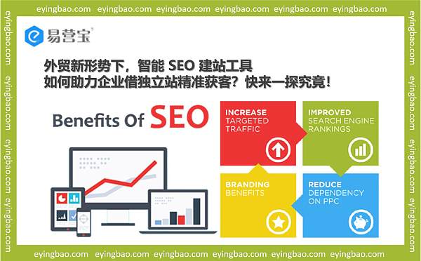 外贸新形势下,智能 SEO 建站工具如何助力企业借独立站精准获客?快来一探究竟!.jpg ¿Por qué las empresas de comercio exterior deben confiar en sitios web independientes para lograr una adquisición precisa de clientes?