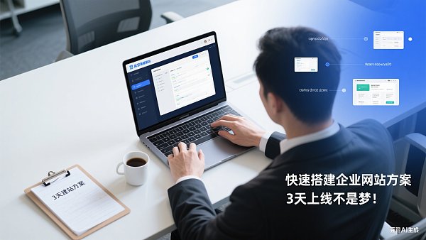 Solución de construcción rápida de sitios web: ¡No es un sueño estar en línea en 3 días!