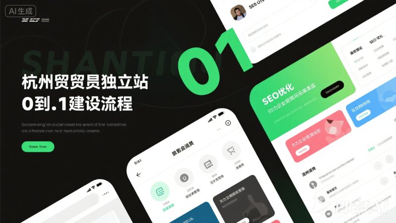 Guía de construcción de sitios web independientes de comercio exterior en Hangzhou: Explicación completa del proceso de 0 a 1