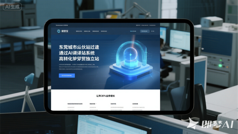 东莞城市合伙人必看：易营宝智能建站如何助力外贸独立站腾飞？