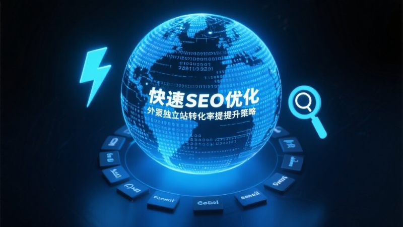Optimización SEO rápida: Estrategia para mejorar la tasa de conversión de sitios web independientes de comercio exterior