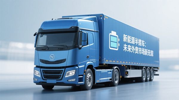 Semirremolques de nueva energía: los nuevos favoritos del futuro mercado del comercio exterior