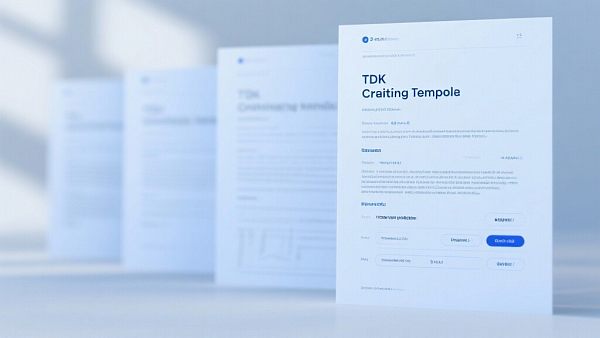 ¿No sabes cómo escribir el TDK del sitio web? ¡Guárdate esta plantilla!