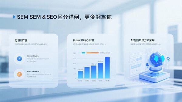 SEM与SEO区别大揭秘:哪种更适合你? Diferencias clave entre SEM y SEO: ¿cuál elegir?