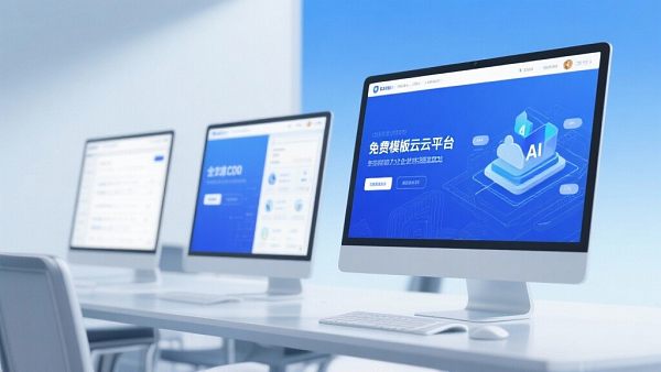¿Cómo las plataformas en la nube con plantillas gratuitas ayudan a las empresas a construir sitios web rápidamente?