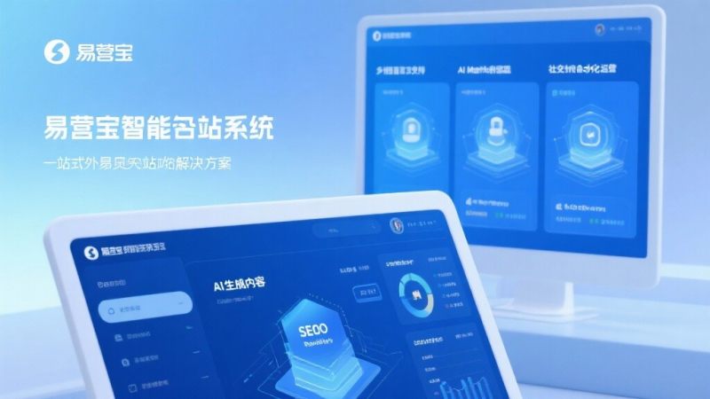 ¿Construir rápidamente un sitio web de comercio exterior? ¡Yi Ying Bao lo hace con un clic!
