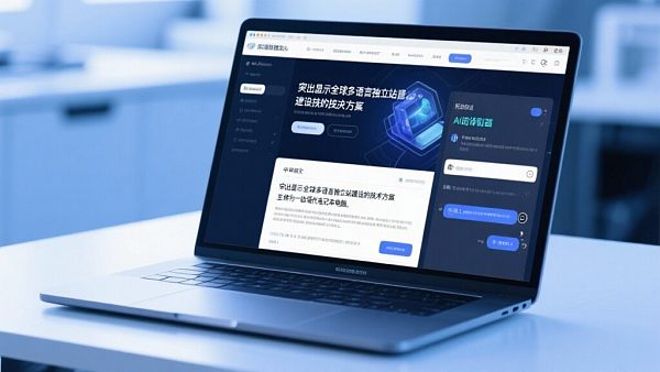 全球多语言独立站建设:破解语言壁垒的终极方案 Construcción de sitios web multilingües globales: La solución definitiva para romper las barreras del idioma