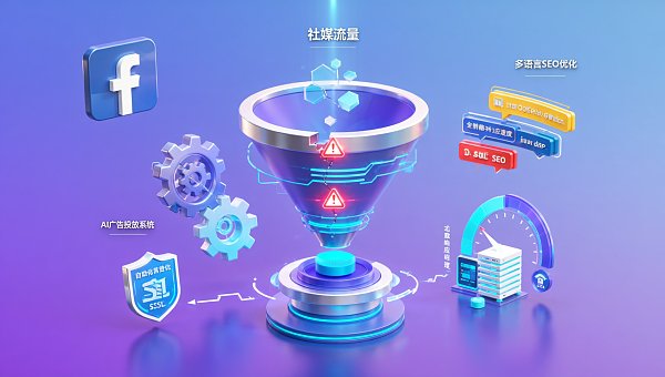 Facebook社媒自动化管理落地难点在哪?3类外贸企业漏斗断点诊断清单 ¿Cuáles son los puntos difíciles en la implementación de la gestión automatizada de redes sociales en Facebook? 3 tipos de puntos de ruptura en empresas de comercio exterior