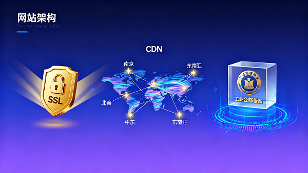 Criterios de selección para proveedores locales de construcción de sitios web en Nanjing: 3 elementos clave de verificación - Licencia de registro del Ministerio de Industria, tipo de certificado SSL y cobertura de nodos CDN