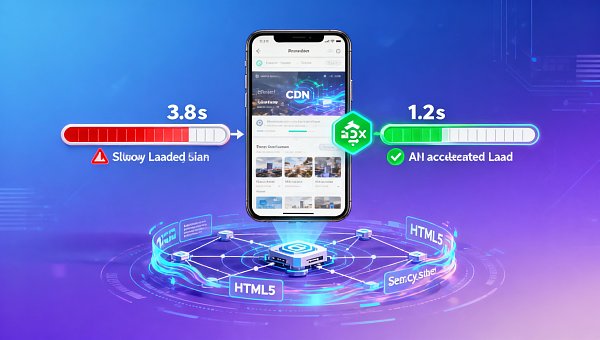 La tecnología de aceleración de sitios web con IA mejora la experiencia del usuario y optimiza la eficiencia: el 92% de las empresas no se dan cuenta de que su impacto en el renderizado de la primera pantalla en dispositivos móviles es 2,3 veces mayor que en PC
