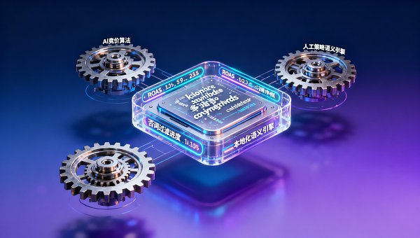 AI数字营销SaaS平台能否替代Google Ads人工优化师?当前阶段仍需人工设定ROAS阈值和否词库 ¿Puede la plataforma SaaS de marketing digital con IA reemplazar a los optimizadores manuales de Google Ads? En esta etapa, todavía se requiere la configuración manual de umbrales de ROAS y listas de palabras negativas.