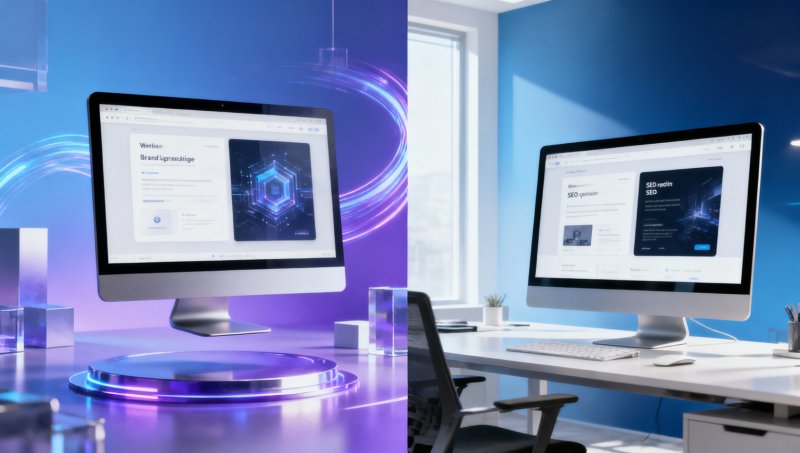 ¿Cuál es la diferencia entre un estilo de diseño web minimalista y uno tecnológico?