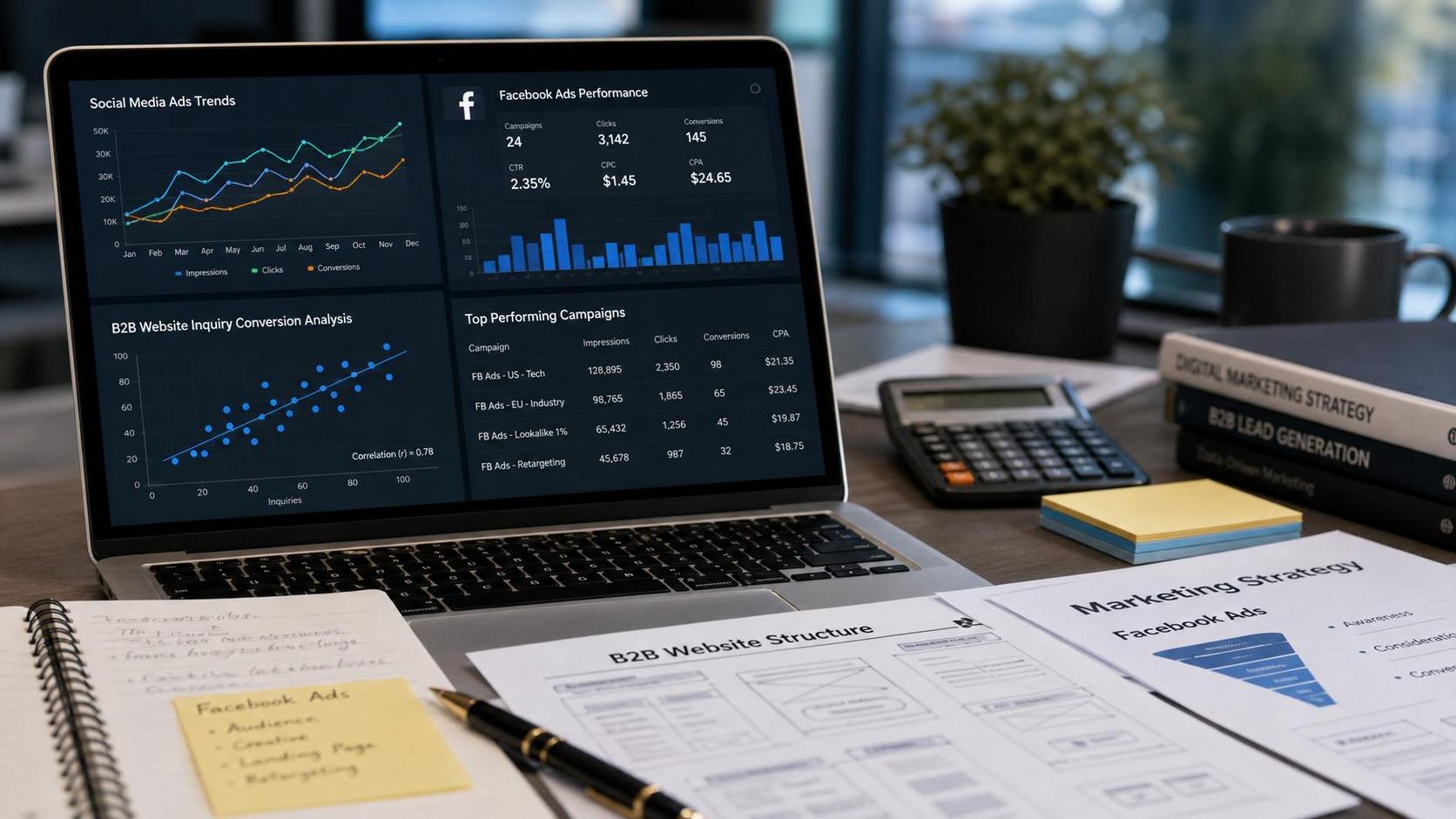 ¿A qué sitios web independientes B2B se adapta la publicidad de Facebook? ¿A qué sitios web independientes B2B se adapta la publicidad de Facebook?
