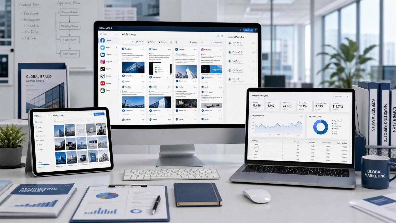 Cómo elegir un servicio de sistema de marketing en redes sociales internacionales? Analiza la colaboración de cuentas, los flujos de aprobación y la integración de datos Cómo elegir un servicio de sistema de marketing en redes sociales internacionales? Analiza la colaboración de cuentas, los flujos de aprobación y la integración de datos