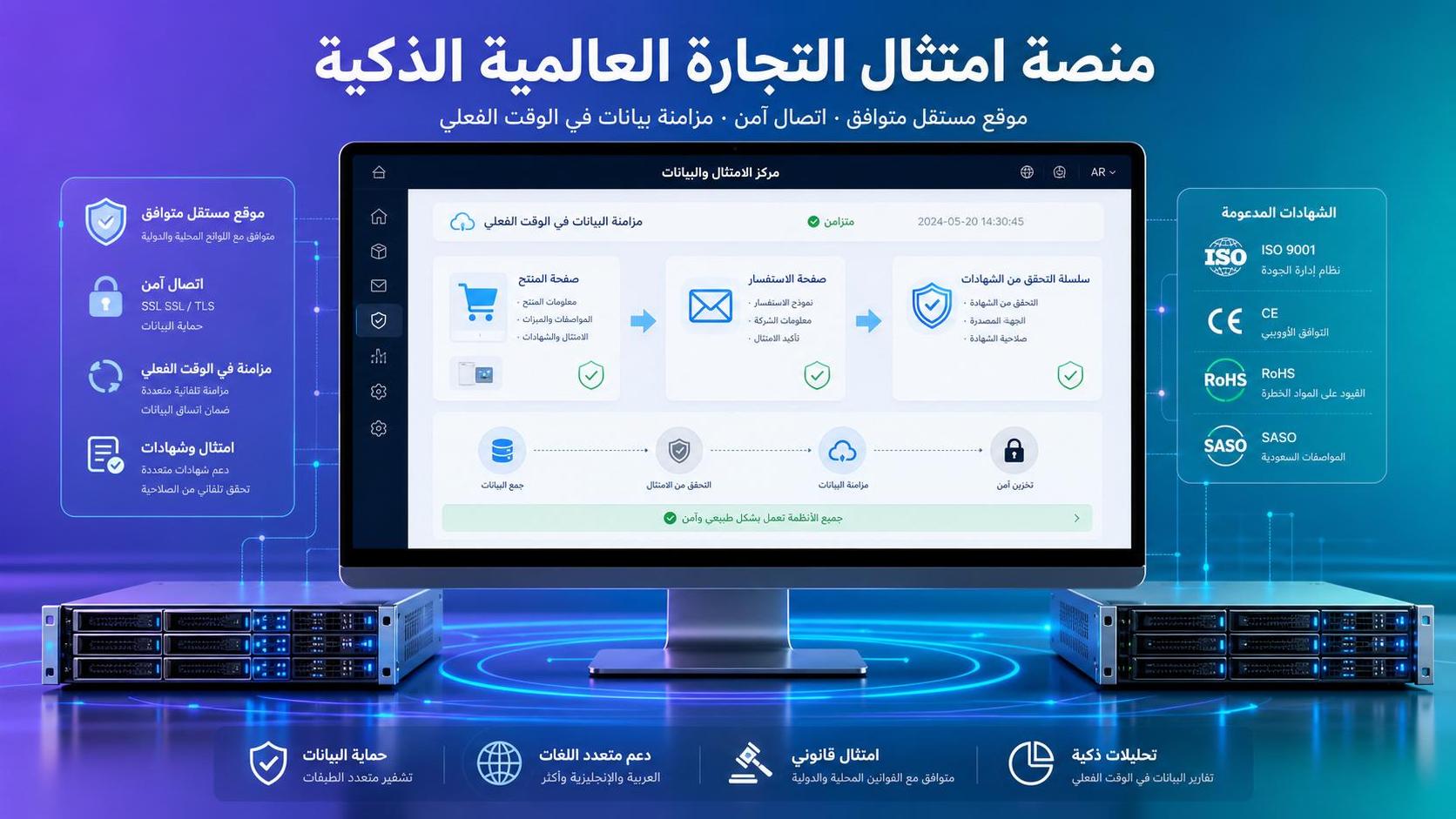 Requisitos SASO de Arabia Saudita: integrar un módulo de cumplimiento en sitios independientes B2B Requisitos SASO de Arabia Saudita: integrar un módulo de cumplimiento en sitios independientes B2B