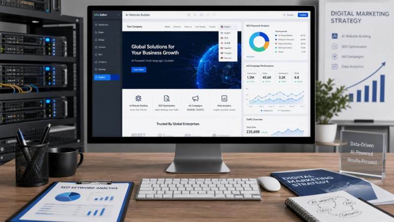Cómo elegir un software de sistema de creación de sitios web con IA más estable