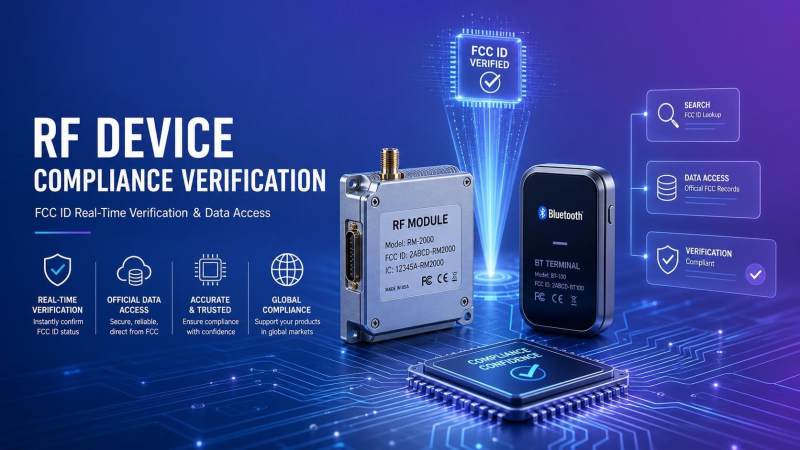 La nueva normativa de la FCC entra en vigor: los sitios web independientes de equipos de radiofrecuencia deben integrar la verificación del FCC ID
