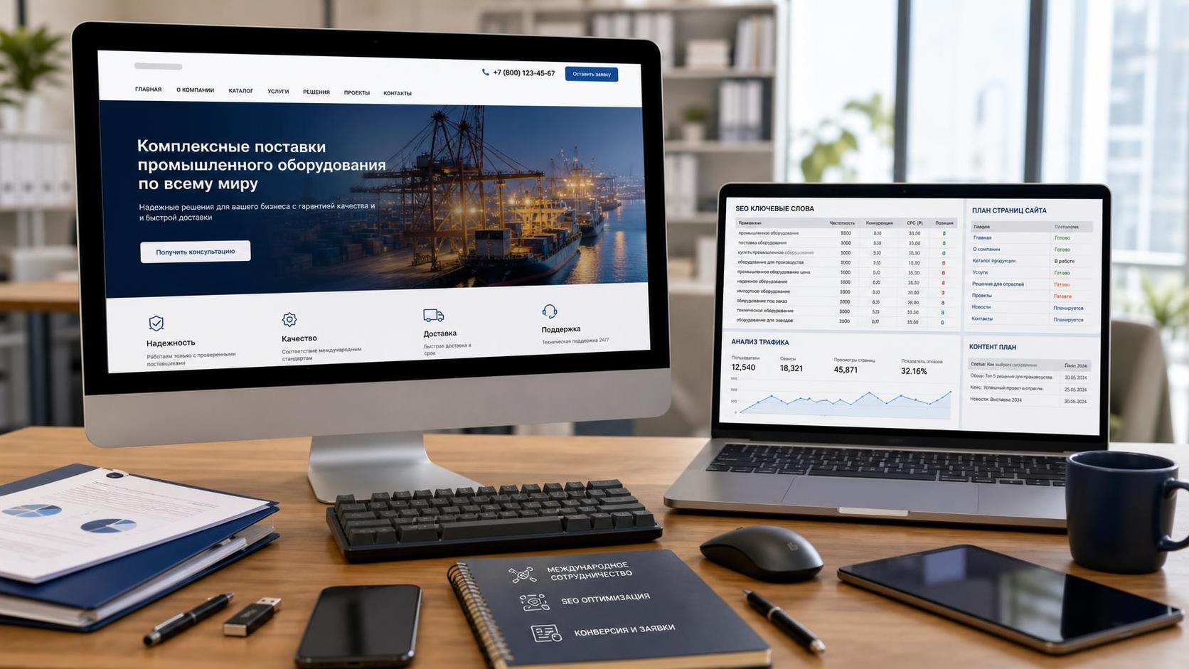 Errores comunes y aspectos clave del lanzamiento de sitios web corporativos en ruso