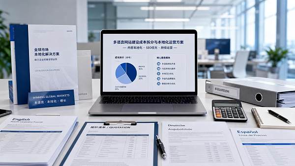多语言外贸网站建设成本由哪些环节决定