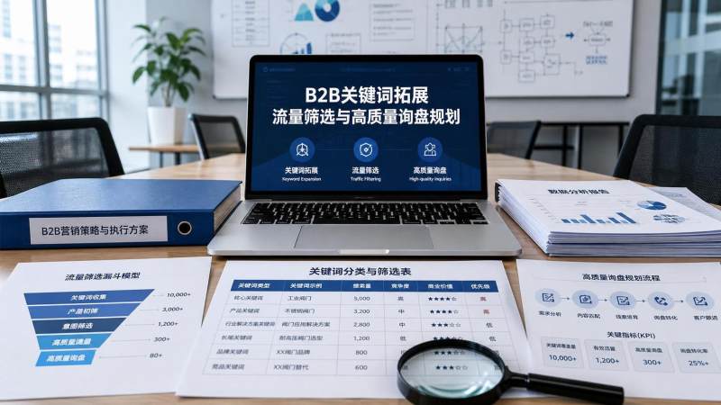 B2B关键词拓展表怎么做，才能兼顾流量和询盘质量