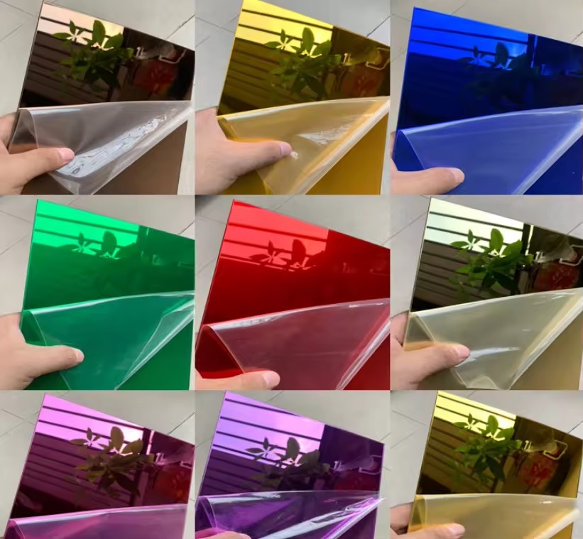 Decorative mirror acrylic board