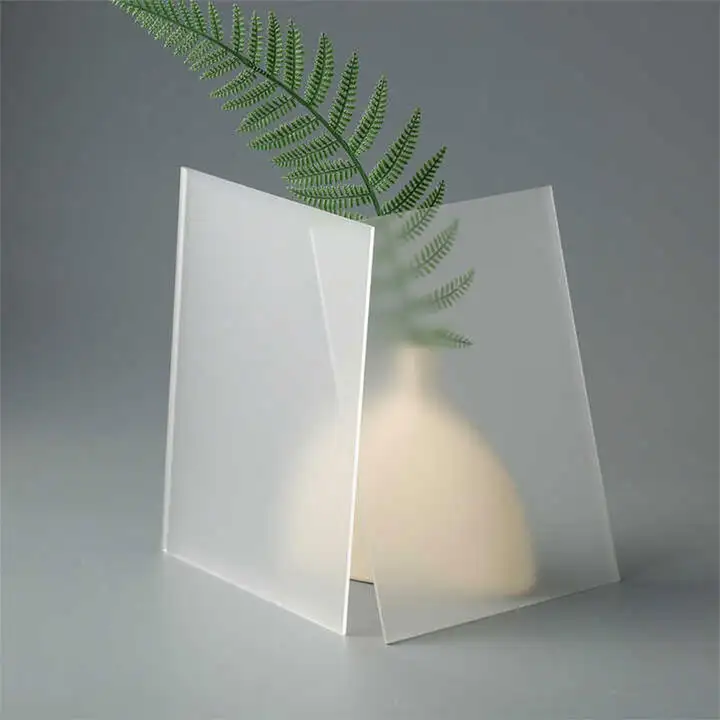 5 mm White frosted acrylic board 5 mm White frosted acrylic board