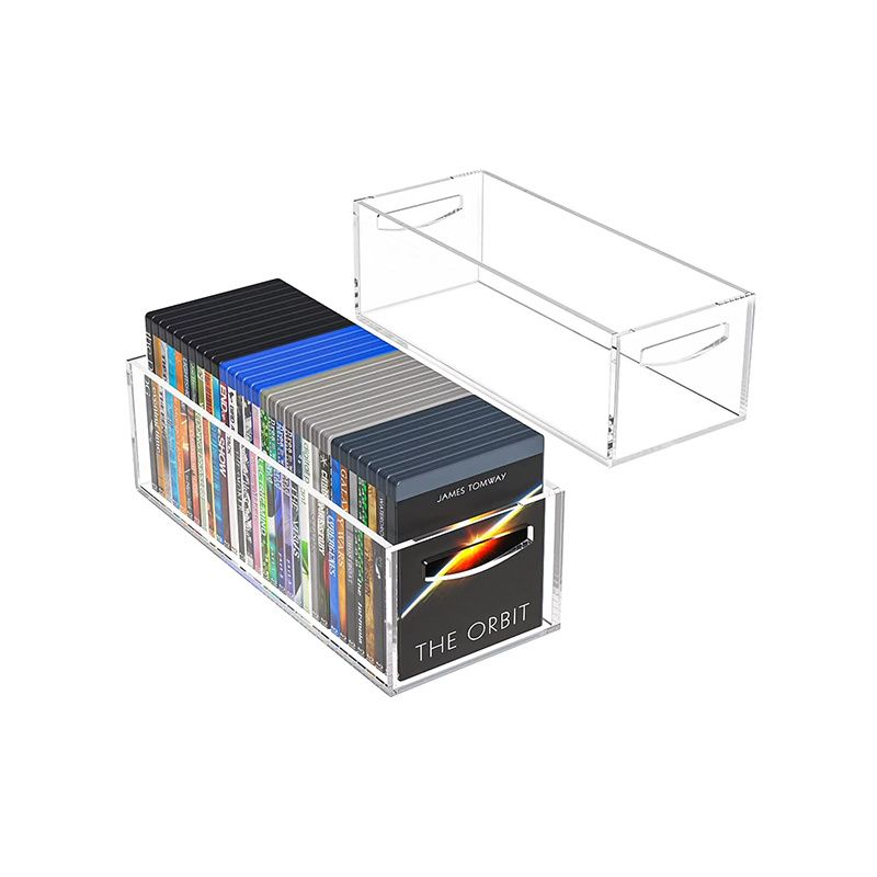 Customized Acrylic Book and Newspaper Storage Box