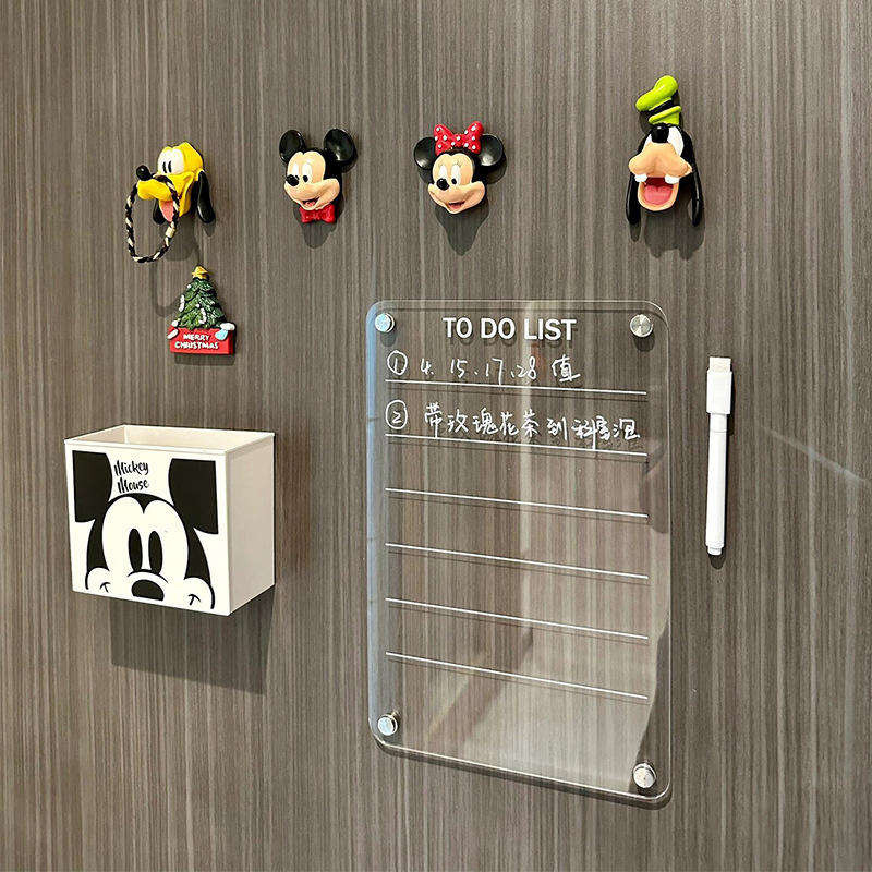Customized Acrylic Refrigerator Message Board