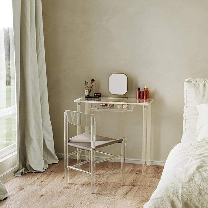 Customized Acrylic Transparent Dressing Table