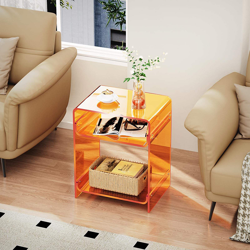 Customized Acrylic Bedside Display Stand