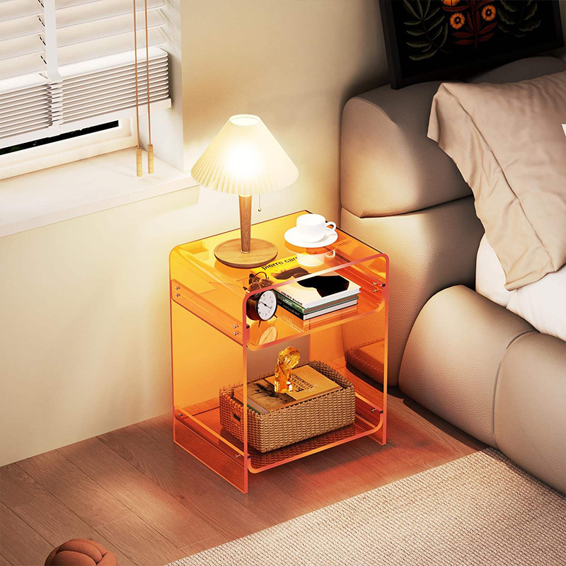 Customized Acrylic Bedside Display Stand