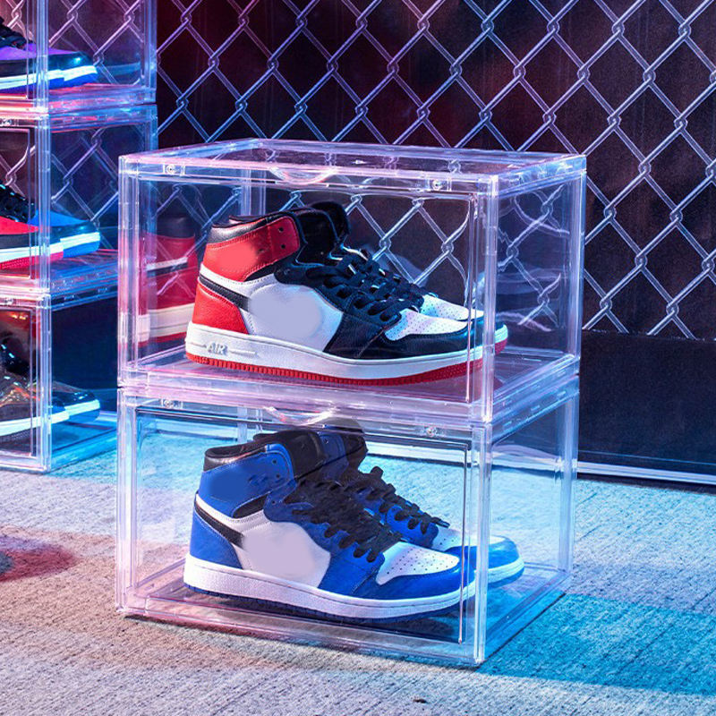 Customized Acrylic Shoe Box Display Box