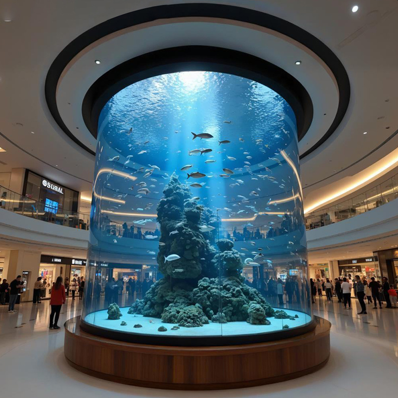 Customized Large Acrylic Aquarium Fish Tank