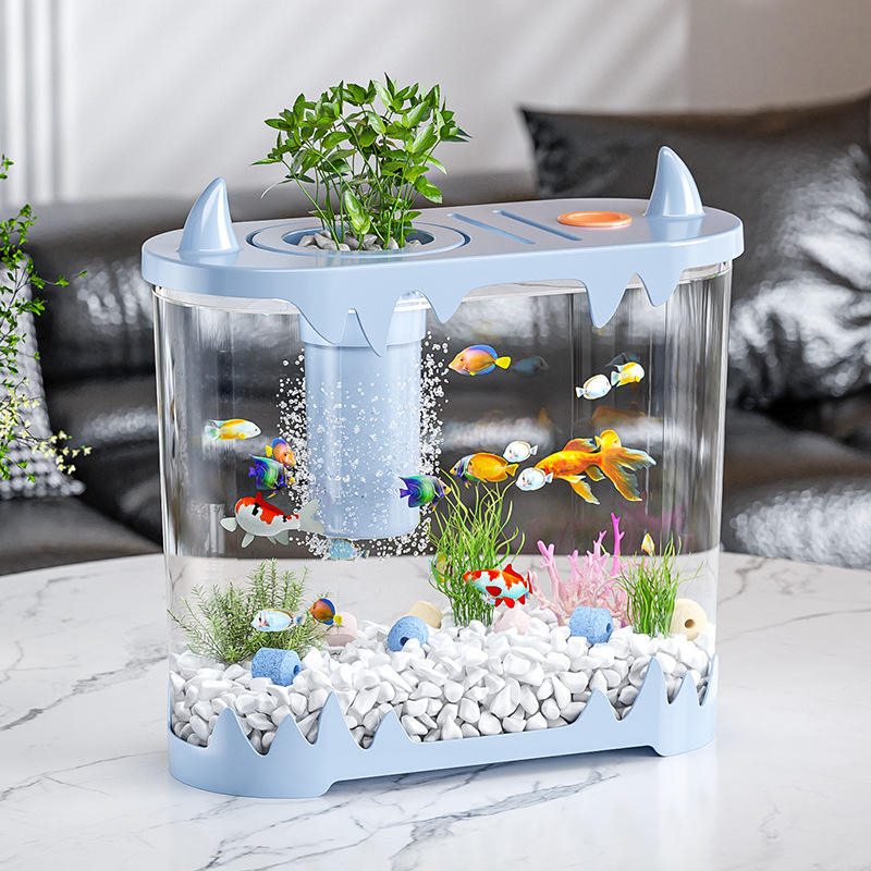 Acrylic Small Fish Tank for Desk