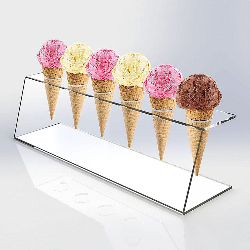 Acrylic Ice Cream Display Stand