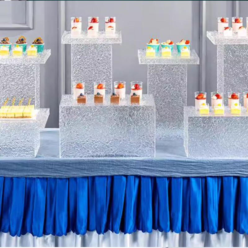 Acrylic Cake  Display stand