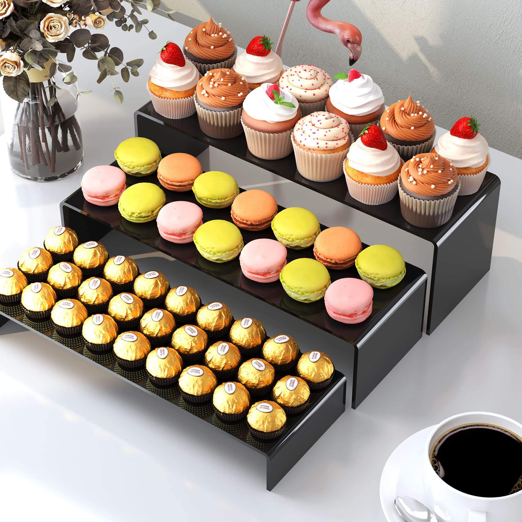 Acrylic Cake  Display stand
